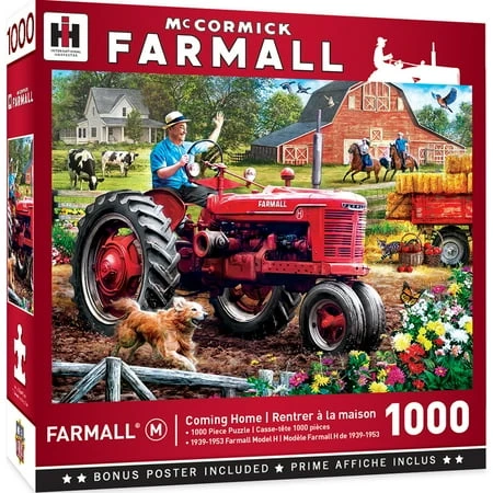 Farmall Coming Home 1000 Piece Jigsaw Puzzle - 19.25'x26.75'
