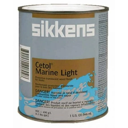 Cetol Marine Satin Finish In Marine Light Color - Quart Size