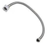 Stainless Steel Toilet Supply Line 1/2 F X 7/8 Bc X 12 In. Model S1278123l