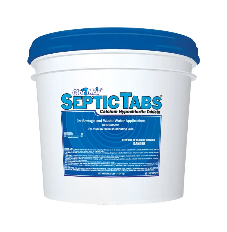 Calcium Hypochlorite Chlorinating Tablets 25 Lb For Wastewater Treatment