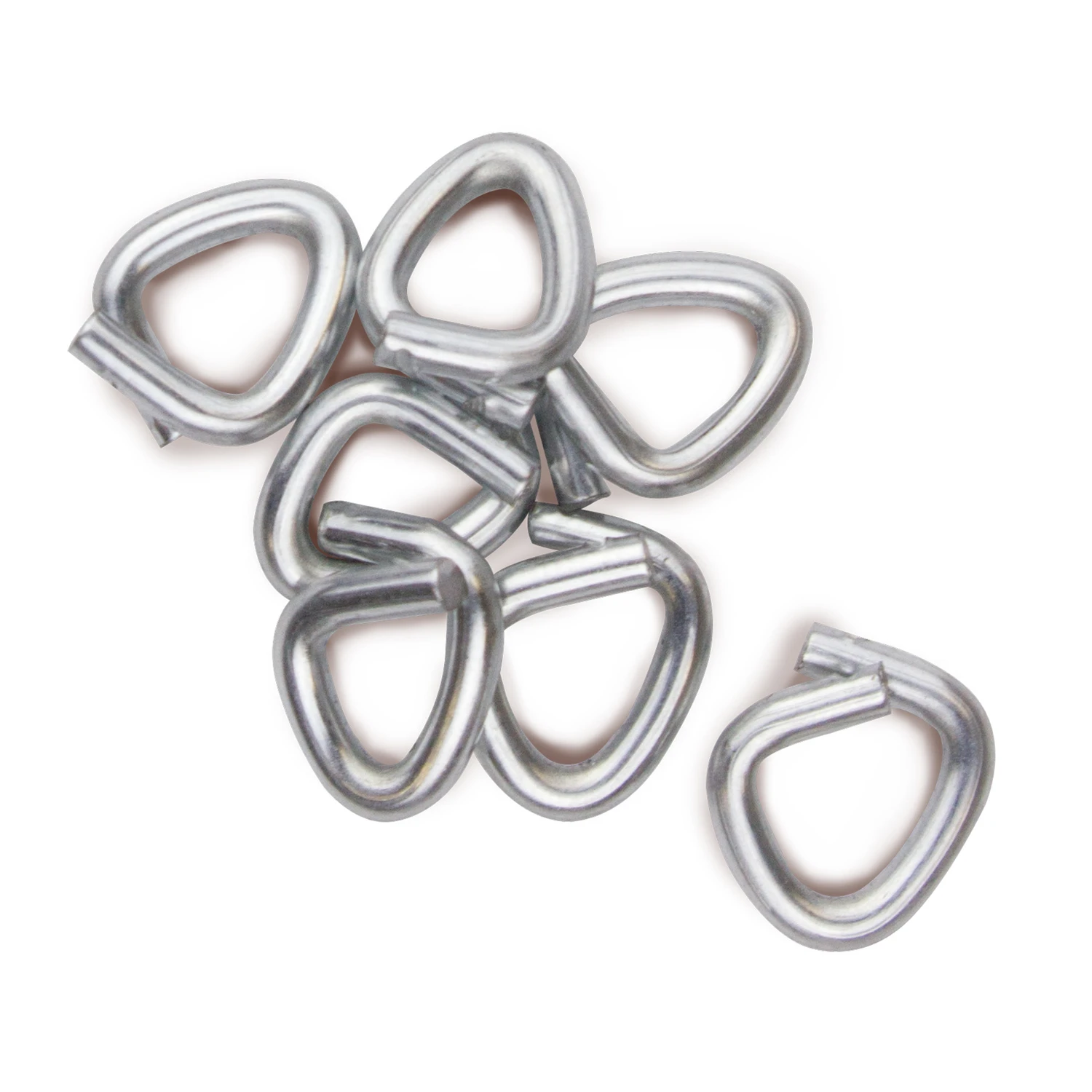 1/2 Inch Silver Steel Hog Rings With Pliers For Meat And Bag Closure