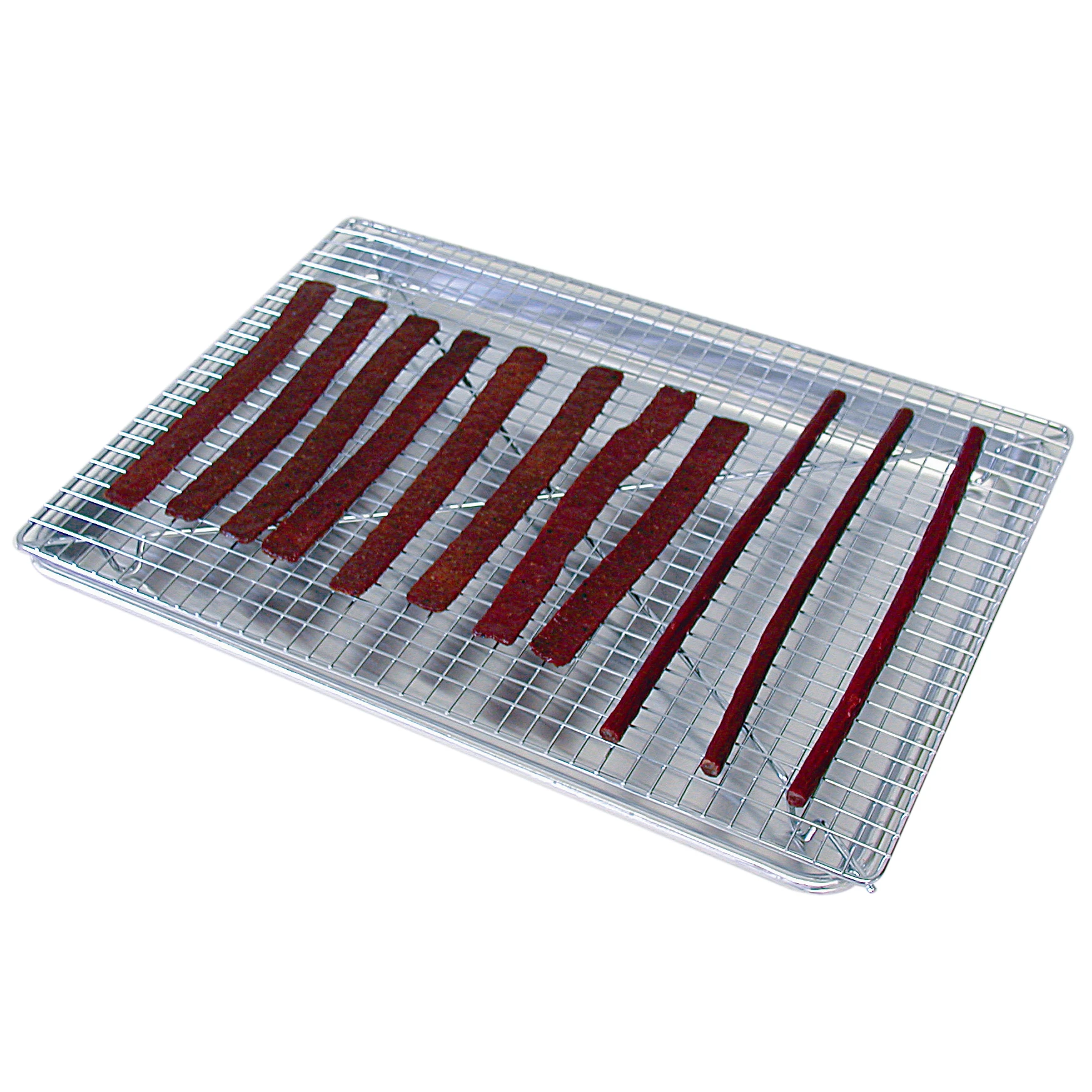 13 In. W X 18 In. L Jerky Pan And Rack Combo For Oven Drying
