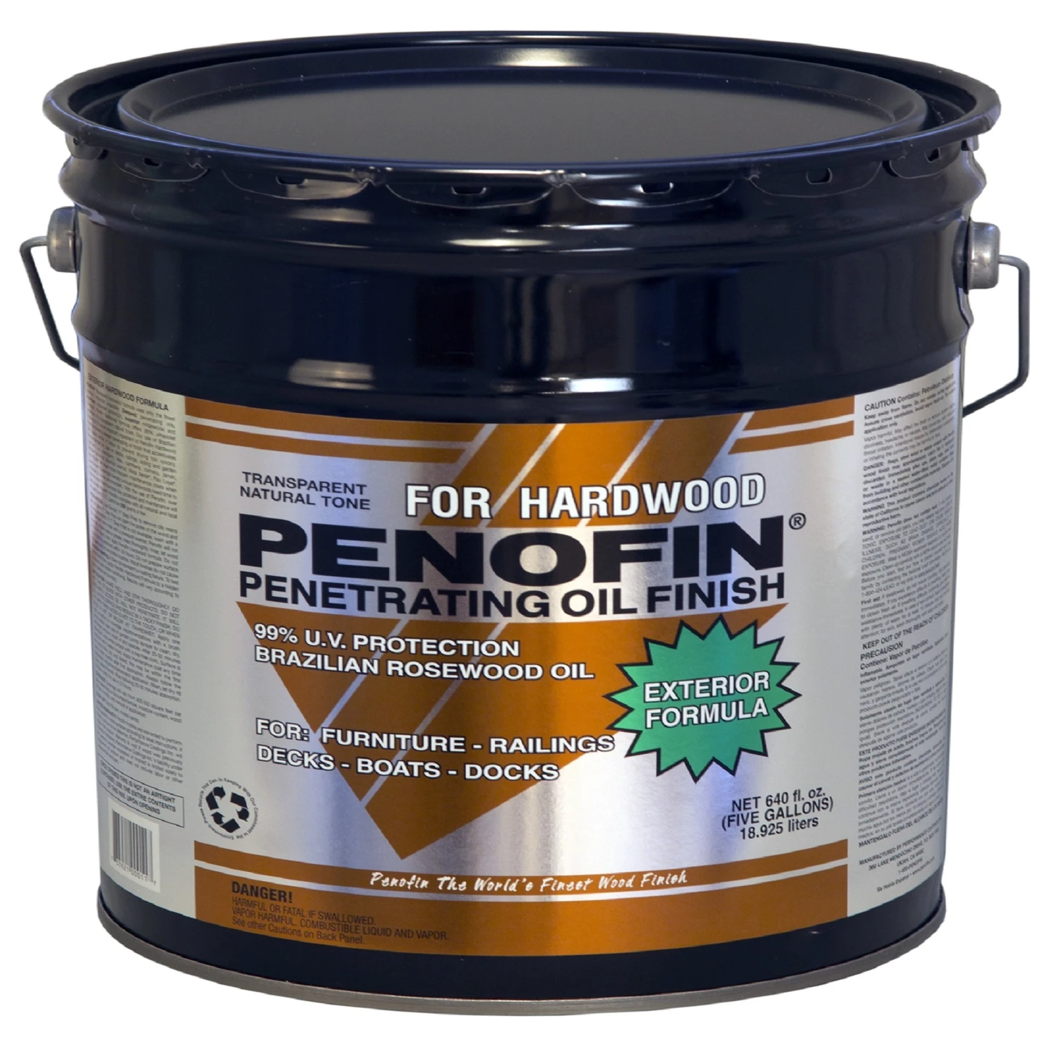 Transparent Ipe Oil-based Penetrating Hardwood Stain 5 Gallon