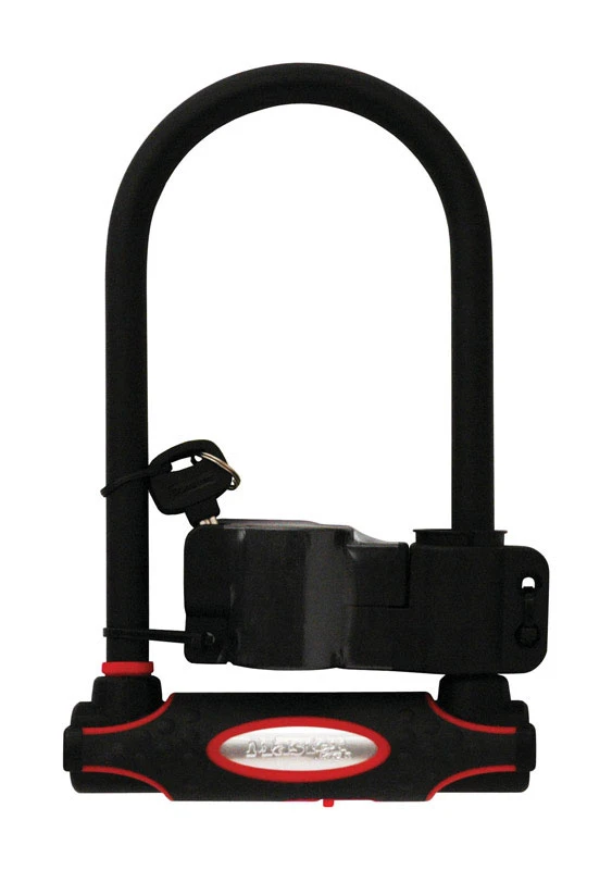 Master Lock 6-5/8 in. W Hardened Steel Single Locking Bike Lock 1 pk