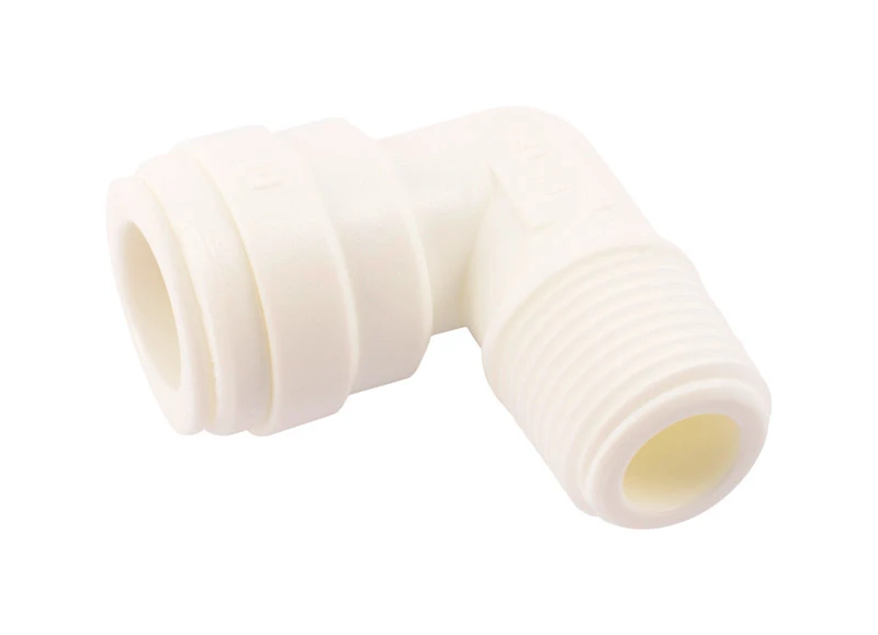 Push To Connect 1/2 In. Od X 3/8 In. Dia. Mip Elbow Fitting