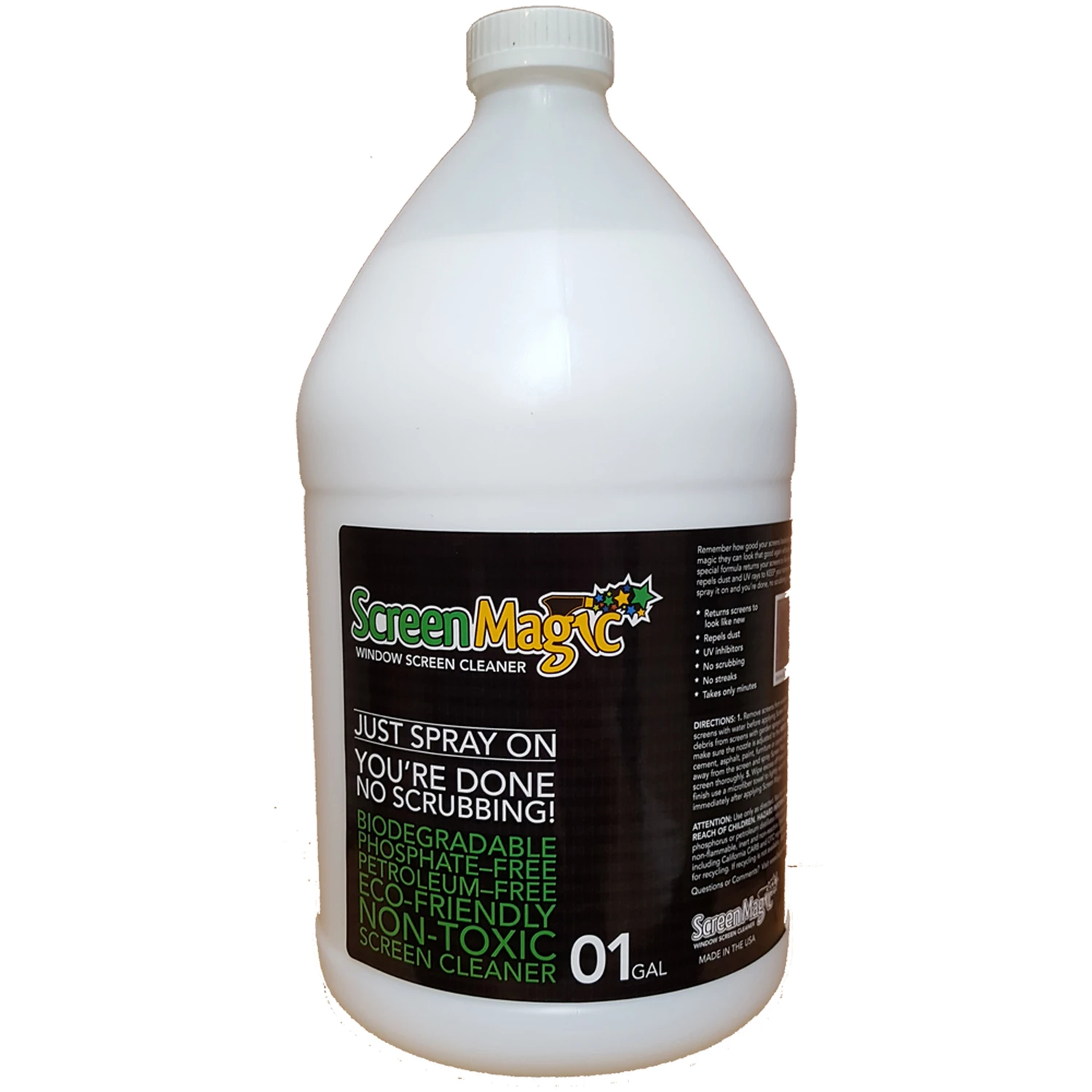 Window Screen Cleaner 1 Gallon Liquid - Sm1gr