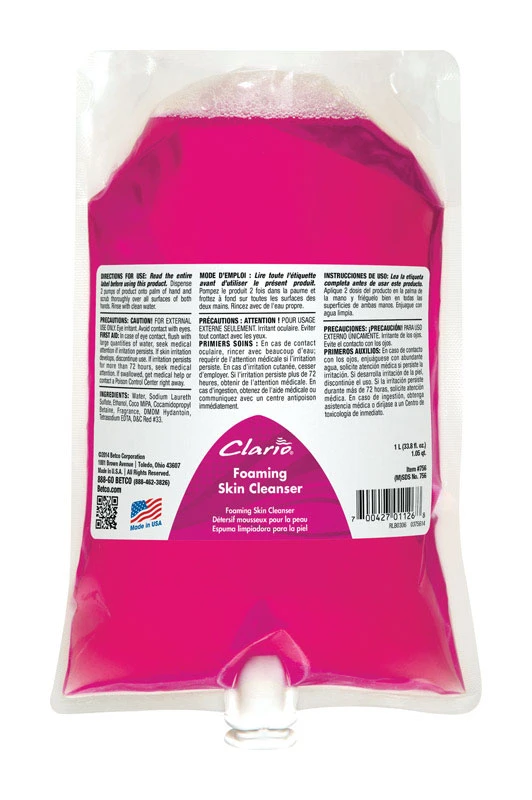7502900 Fresh Scent Foam Hand Soap Refill 1 L - Pack Of 6