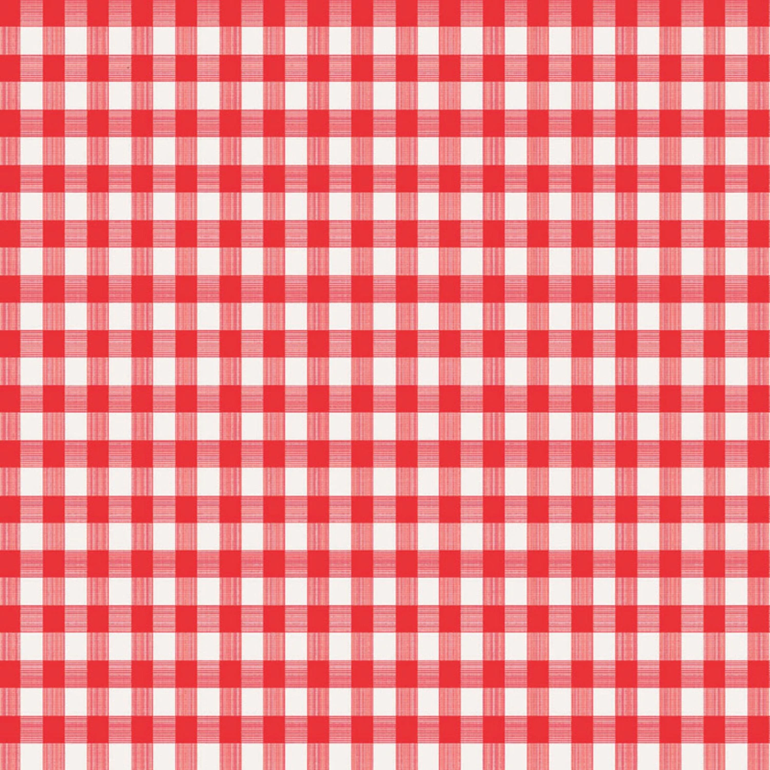 Red/white Checkered Vinyl Disposable Tablecloth 90 In. L X 52 In. W