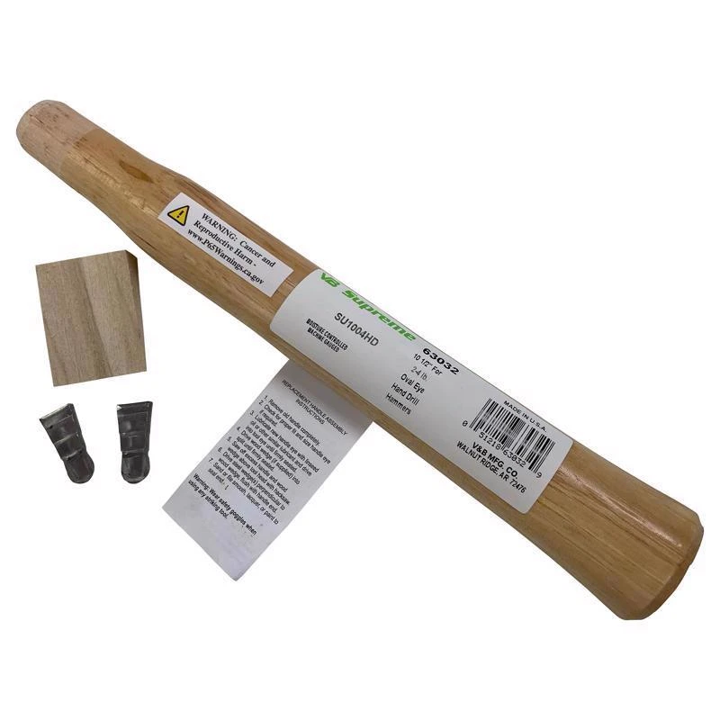 Supreme 10.5 In. American Hickory Hammer Replacement Handle For 2-4 Lbs