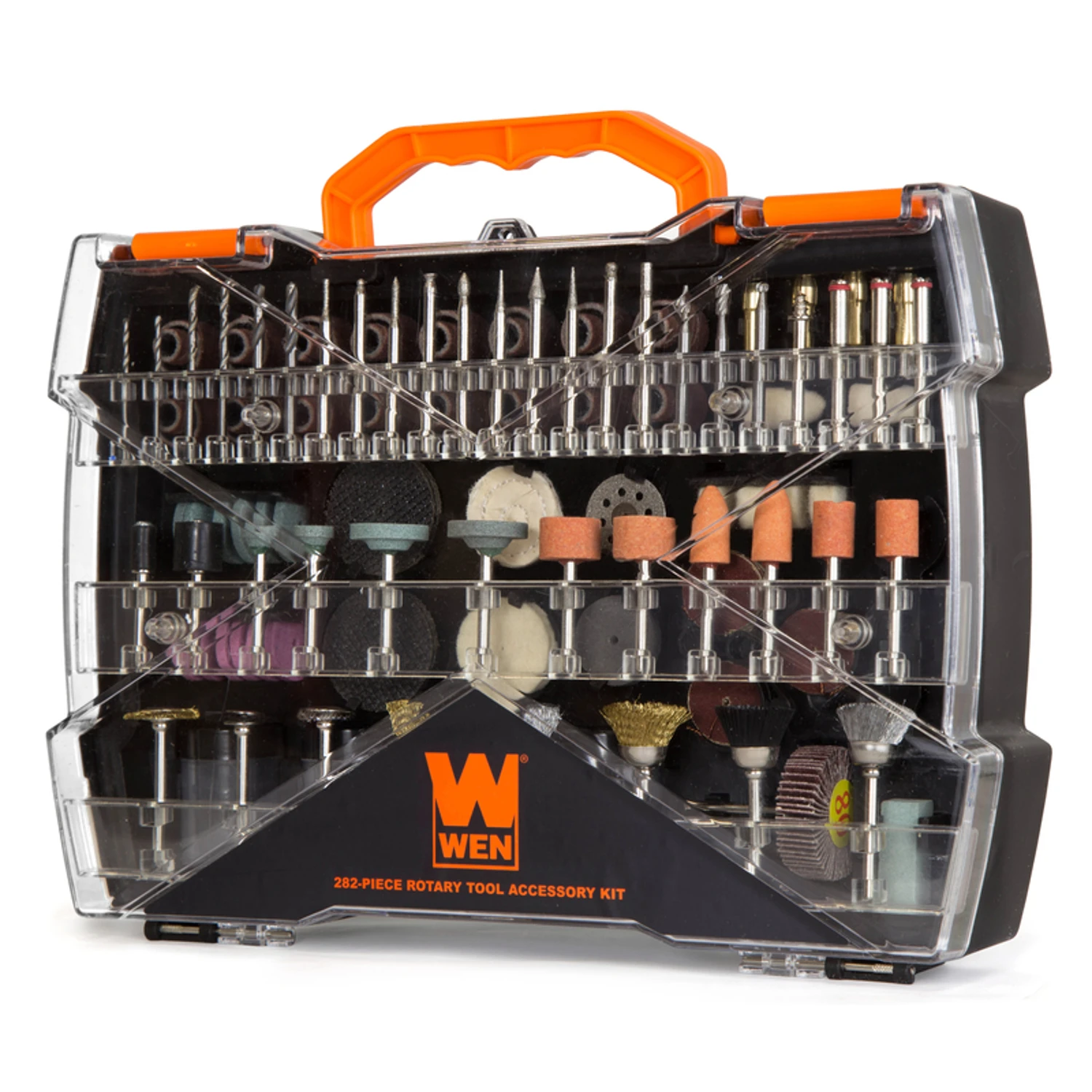282-piece Rotary Tool Accessory Kit With Carrying Case - Model 230282a