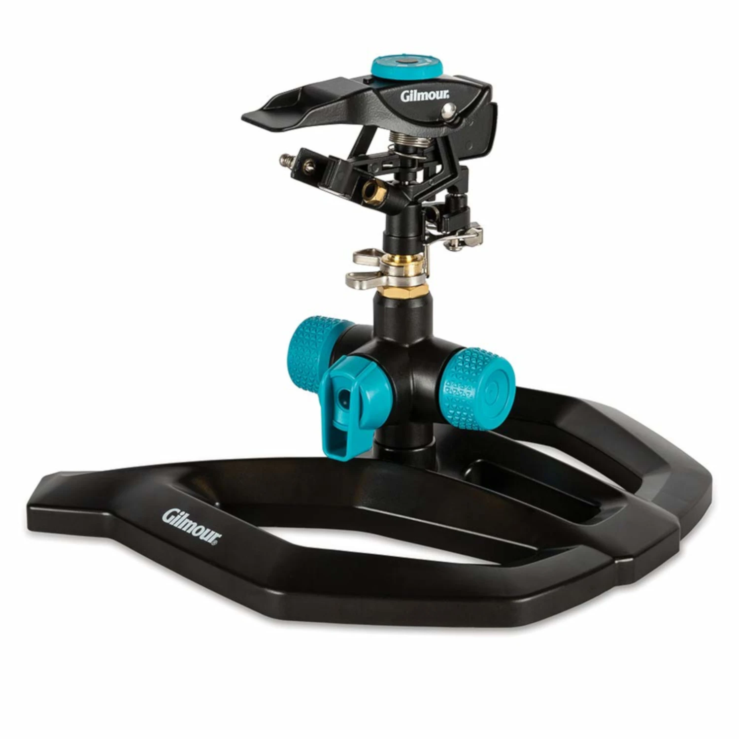 Heavy Duty Plastic Elevated Base Impact Sprinkler 5800 Sq Ft Coverage Area