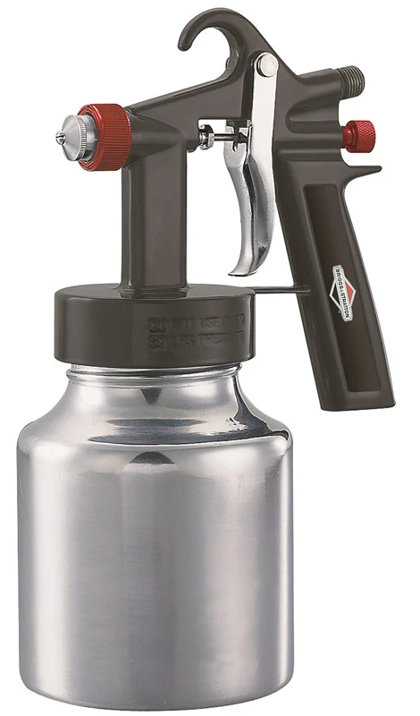 Steel Low Pressure Spray Gun 1/4 In. Nps 35 Psi 1.3mm Nozzle