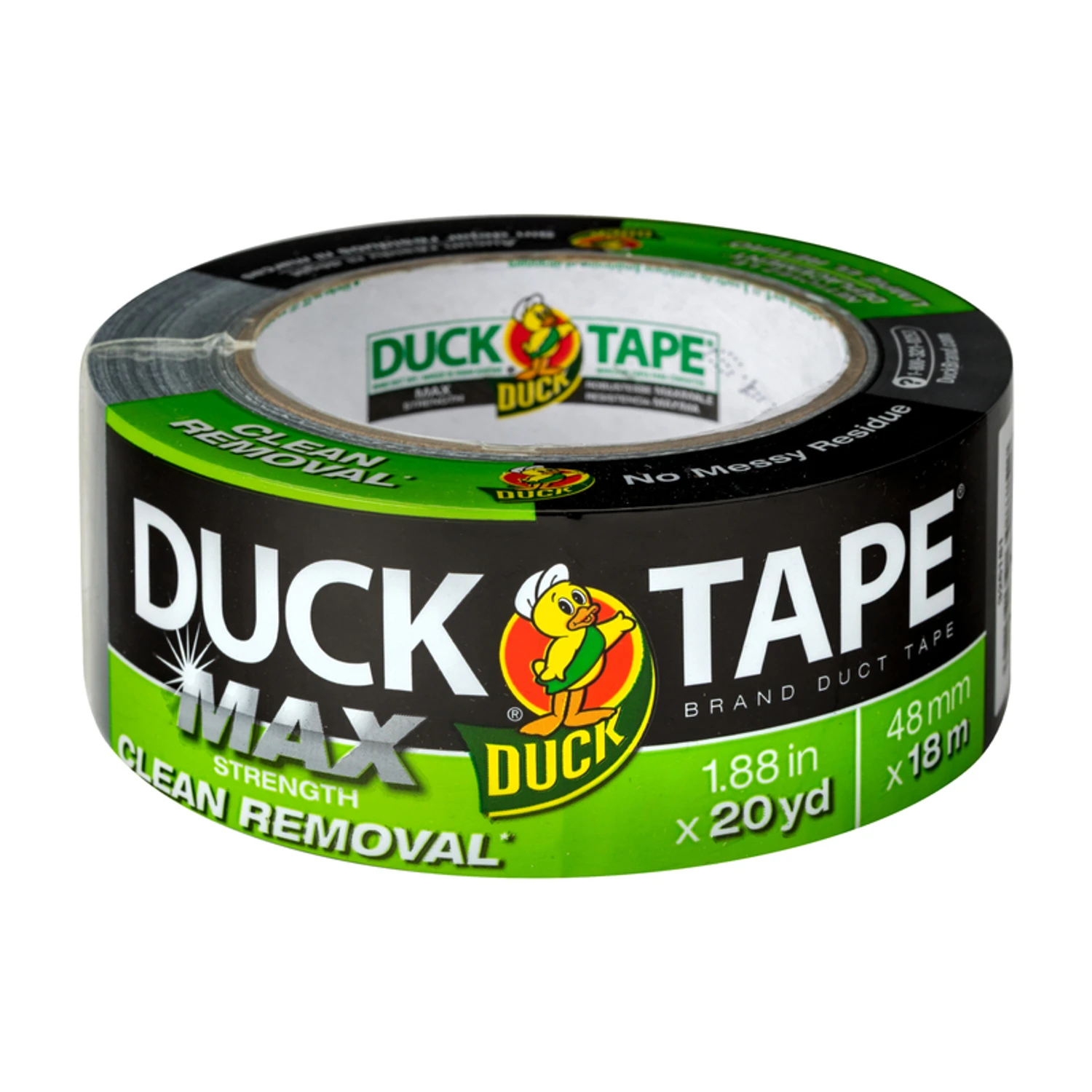 Max Strength 1.88 In. W X 20 Yd L Silver Duct Tape - Clean Removal