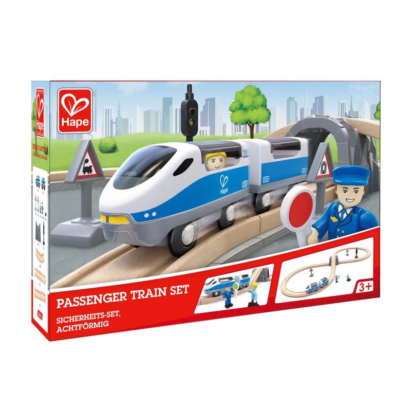 Multicolored Passenger Train Set - 26 Pieces, Model E3729