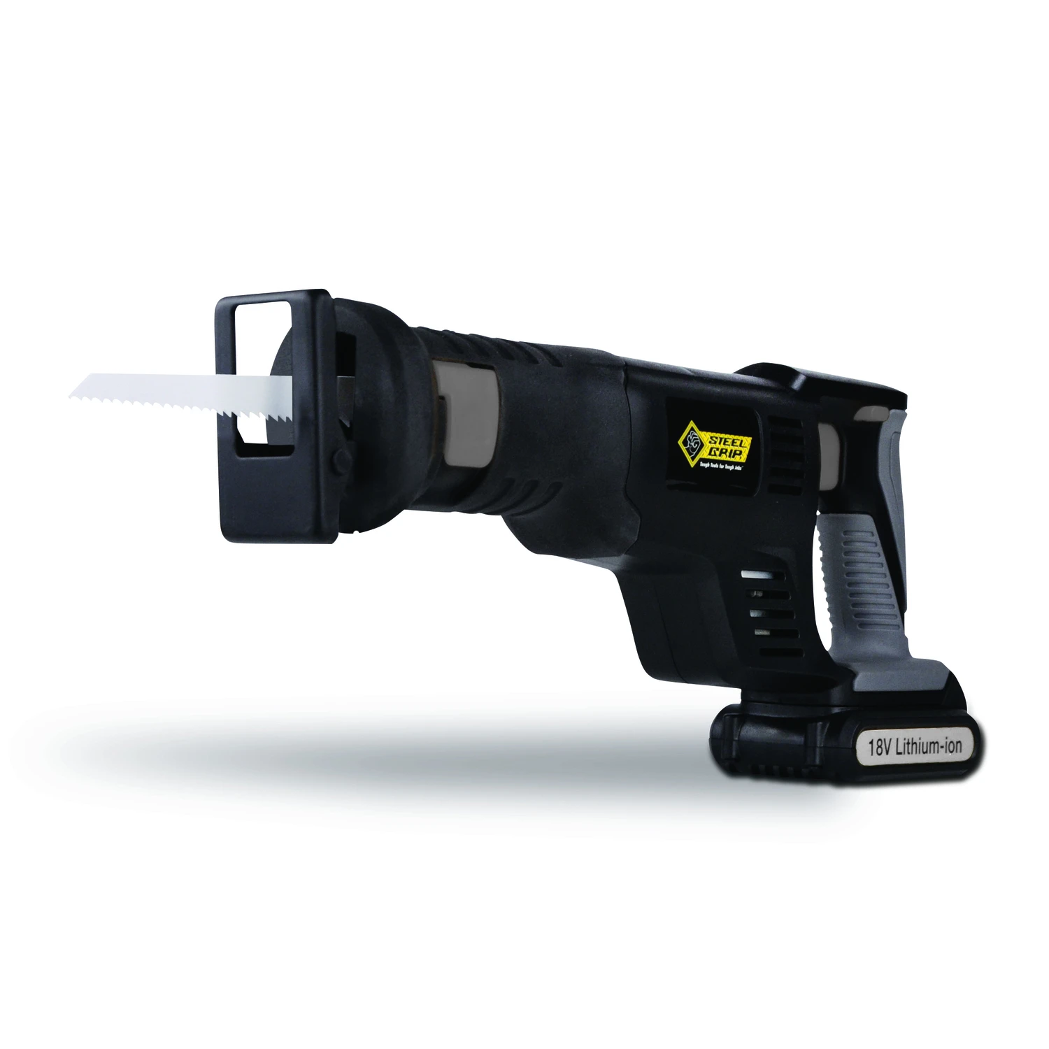 Steel Grip 18v Cordless Brushed Reciprocating Saw Kit With Battery & Charger