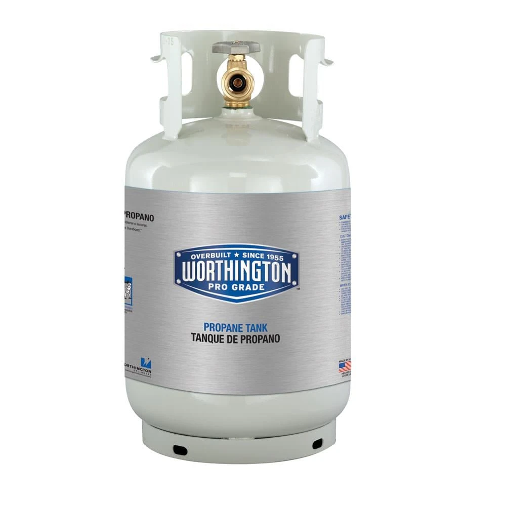 Cylinders 281165 Refillable Steel Propane Tank - 11 Lbs, 9.10"d X 16.80"h