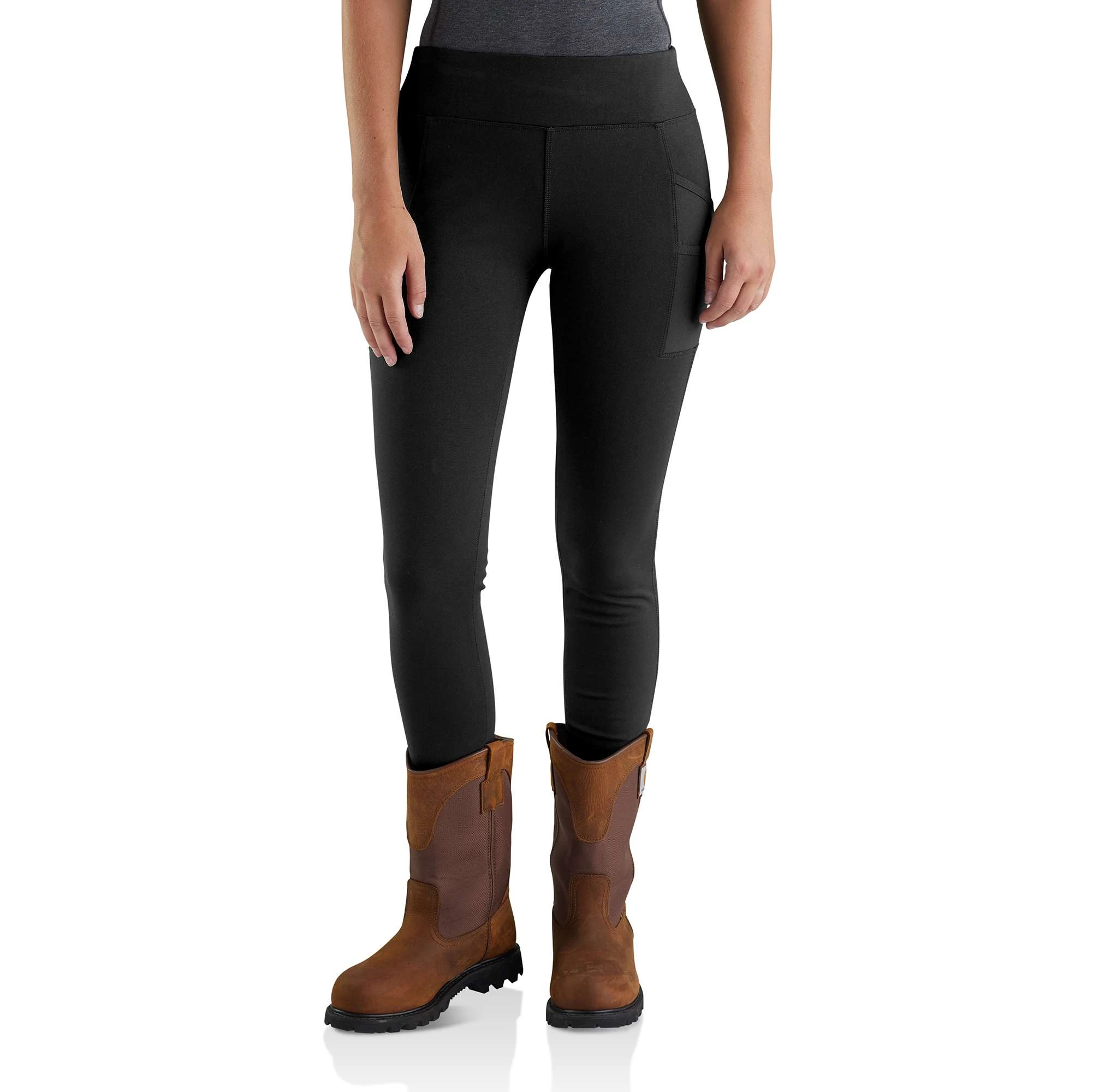 Women's Force Fitted Lightweight Utility Legging - Large - Black