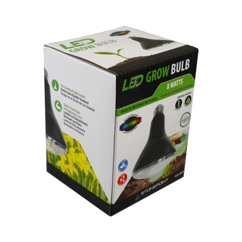 Stonepoint LED Lighting 9-Watt BR30 LED Grow Light Bulb