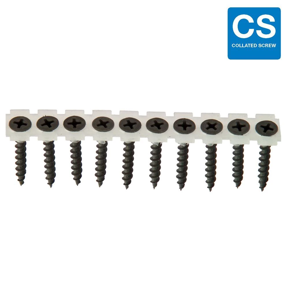 Senco DuraSpin No. 6 Sizes X 1-5/8 in. L Phillips Coarse Collated Drywall Screws 1000 pk