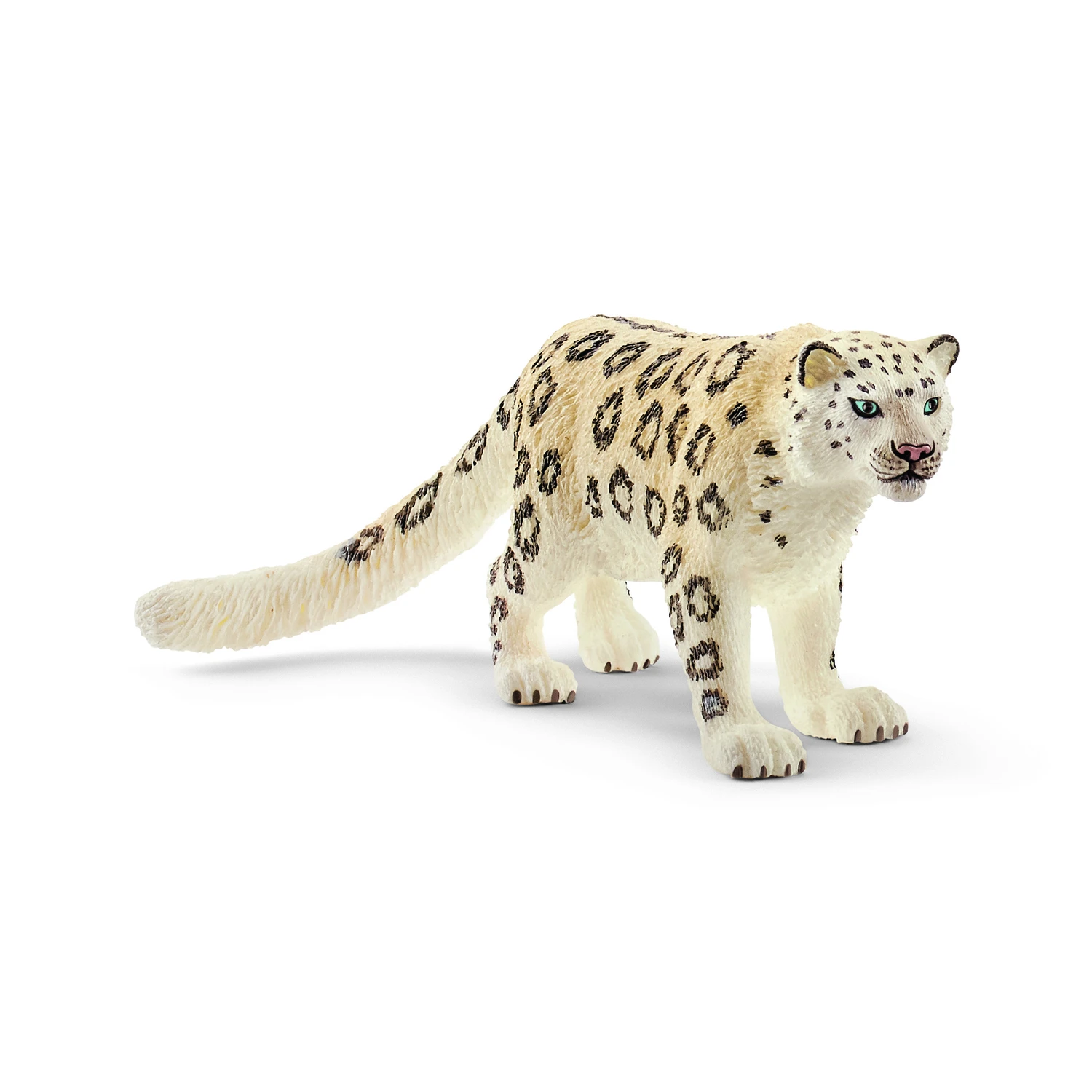 Wild Life Snow Leopard Collectible Figurine Multicolored Plastic Toy