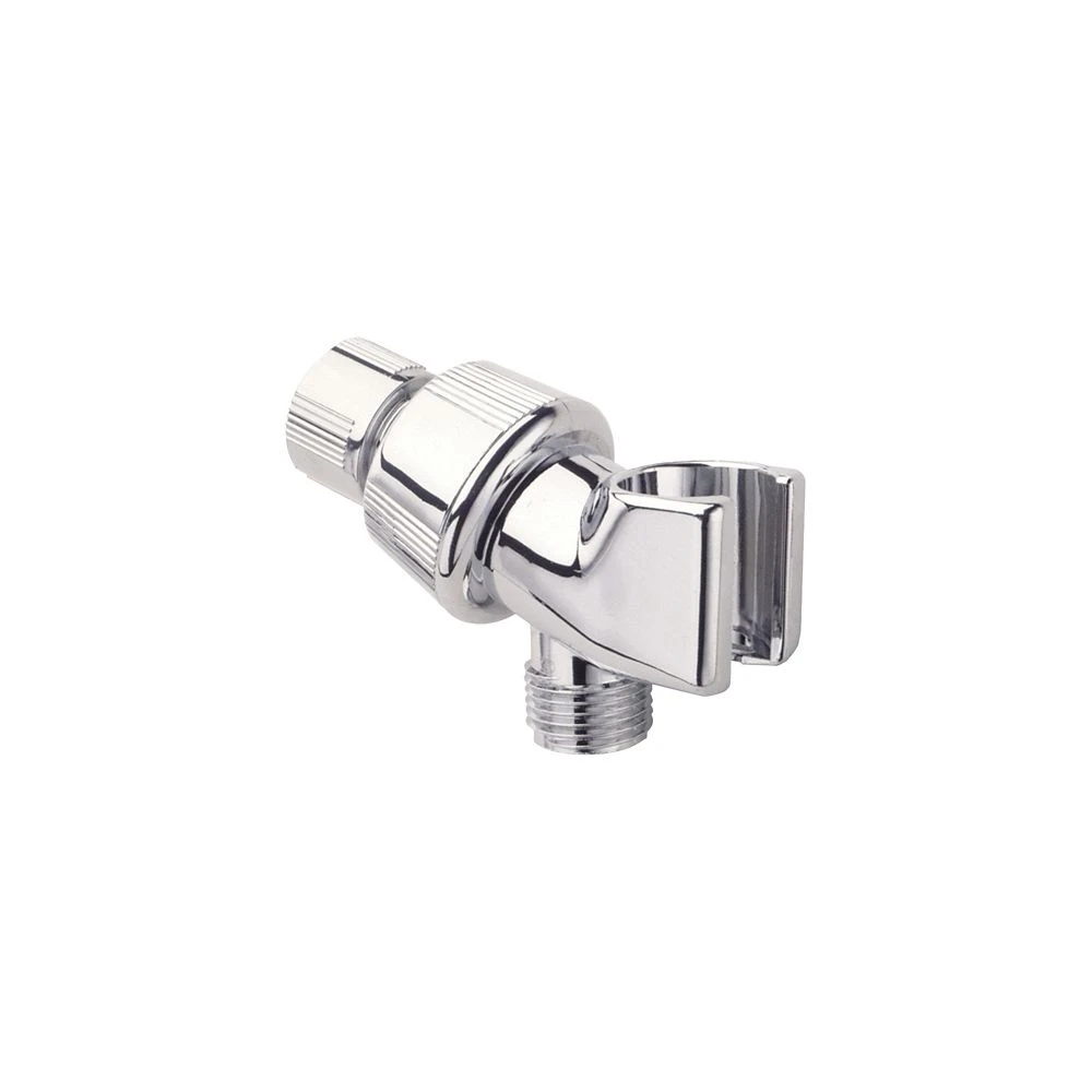 3401 Adjustable Chrome Shower Arm Mount For Handheld Showers