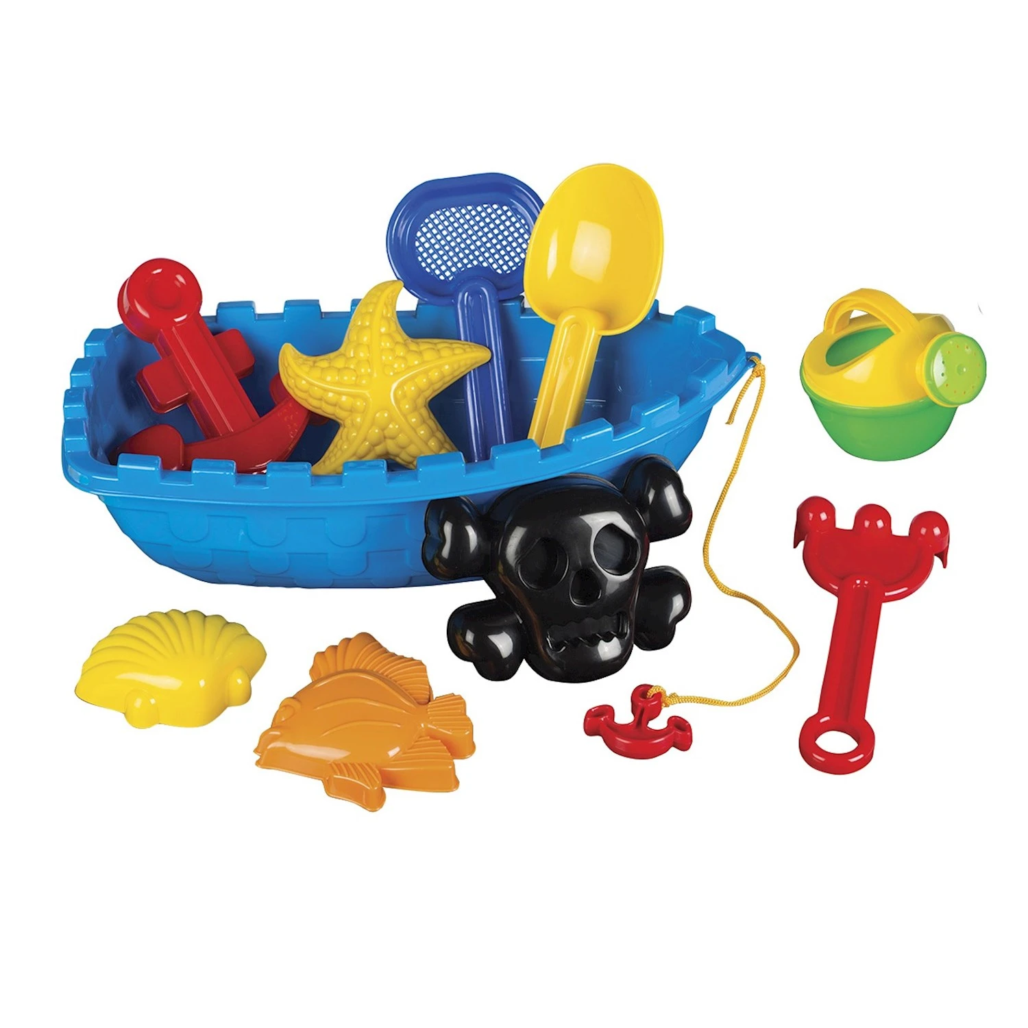 Pirate Ship Beach Toys Set - Fun Sand Play For Kids