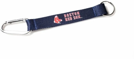 Boston Red Sox Carabiner Lanyard Keychain - Mlb Team Spirit Accessory