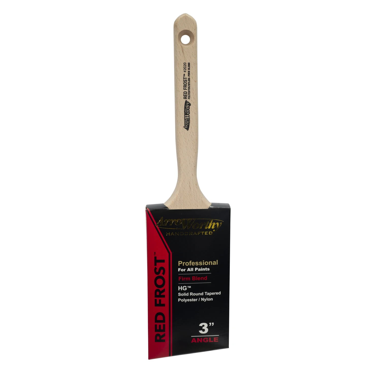 Red Frost Professional 3 In. Firm Angle Paint Brush - Model 2020-3