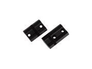 Top Mount Base Pair For Savage 110 - Matte Black Aluminum
