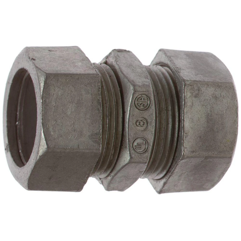 Electrical Metallic Tubing Compression Coupling, 2-In.