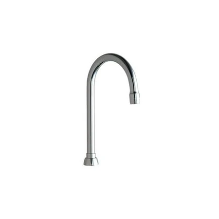 5-1/4 Inch Gooseneck Spout With A Type End And Aerator Outlet