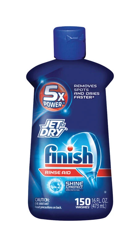 Jet-Dry Finish Original Scent Liquid Dishwasher Rinse Aid 16 oz 1 pk