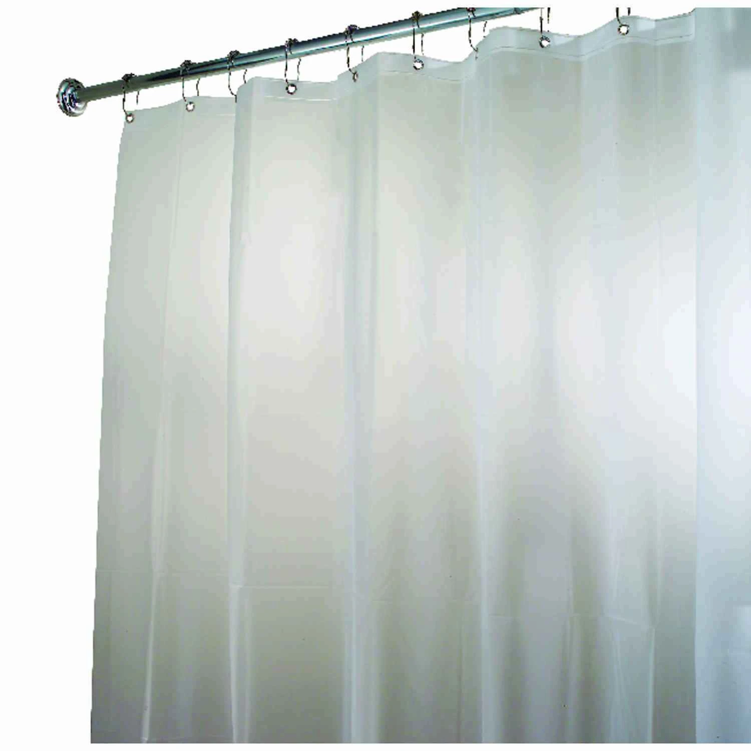 96 In. H X 72 In. W Frosted Eva Shower Curtain Liner