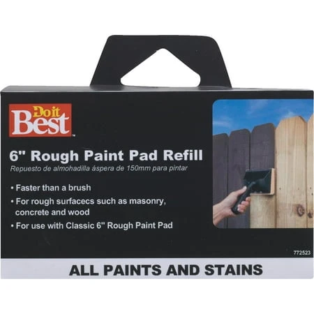 6 Inch Rough Surface Replacement Paint Pad Model 1769458