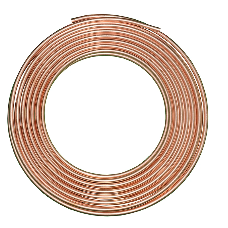 1/4 Inch Diameter X 50 Feet Length Copper Refrigeration Tubing Coil