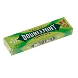 Doublemint Chewing Gum Case Of 40 Packs, 5 Sticks Each