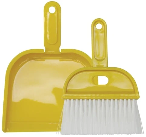 Outdoor 319 Wisk Broom And Dust Pan Set For Efficient Cleaning
