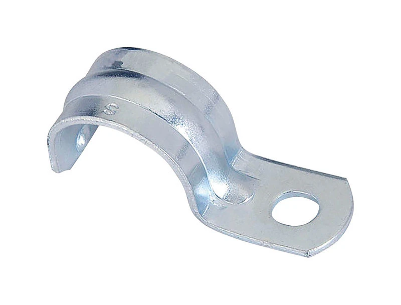 Sigma Engineered Solutions ProConnex 3/4 in. D Zinc-Plated Steel 1 Hole Strap 50 pk