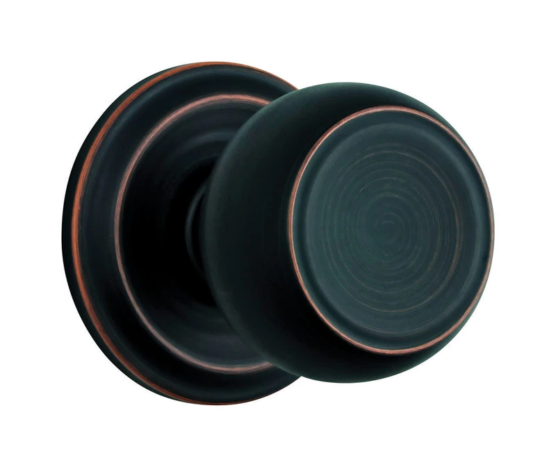 Push Pull Rotate Stafford Oil Rubbed Bronze Passage Knob Kw1 1.75 In.