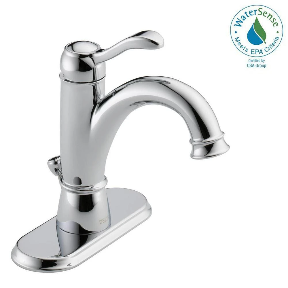 Porter Chrome Single Handle Lavatory Faucet 4 In. Model 15984lf-eco