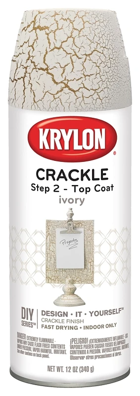 Crackle Spray Top Coat 12 Ounce - Create Stunning Crackle Effects