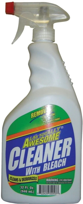 La's Totally Awesome 205 All-purpose Cleaner With Bleach, 32 Oz Spray Bottle, Pack Of 12