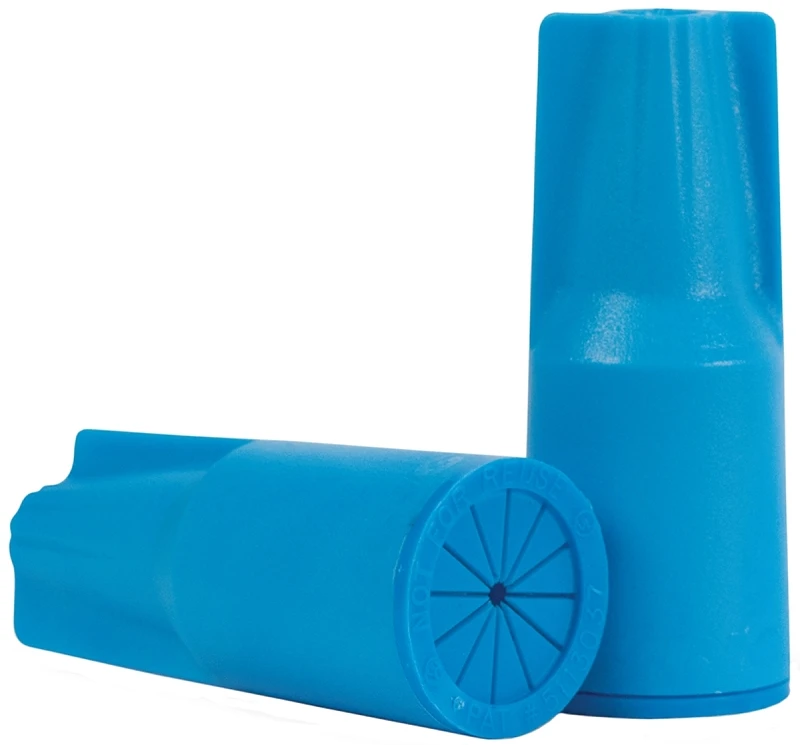 King Innovation DryConn 22 to 8 AWG Insulated Underground Wire Connector Blue 10 pk