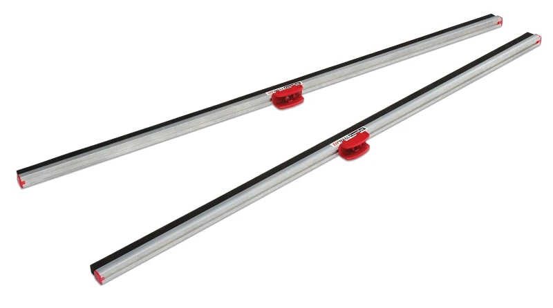 Foamrail Fr2 48 In. L Black/red Aluminum Tapeless Seal 2 Pk