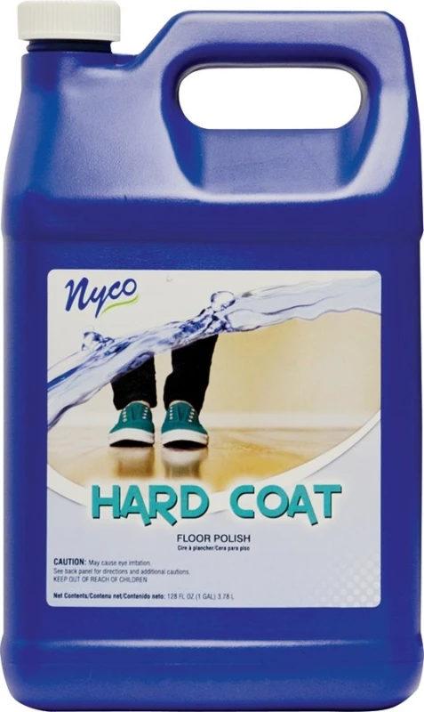 Nl90401-900104 Hard Coat Floor Polish, 128 Oz, Acrylic Polymer, Pack Of 4