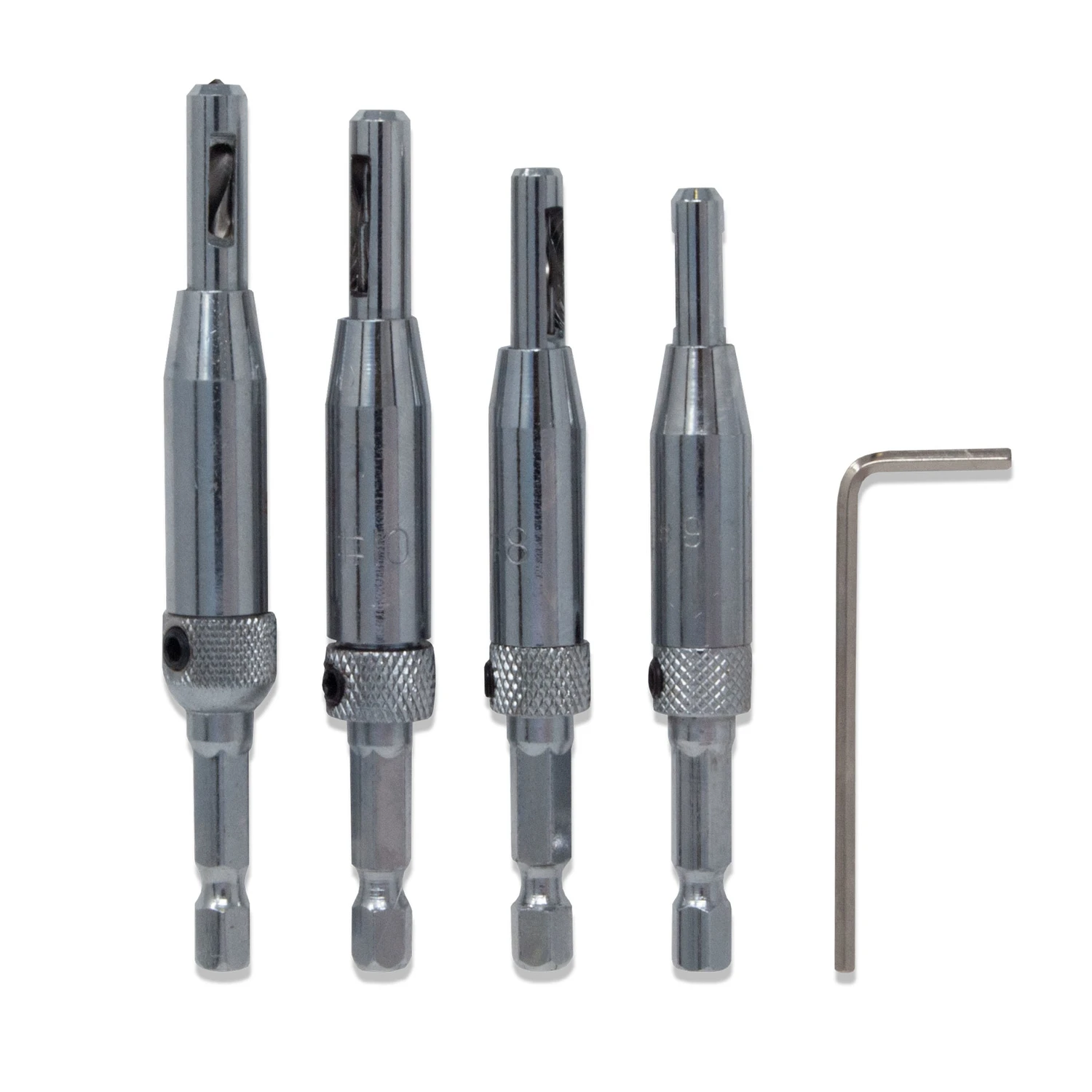 Eazypower Isomax Drilling and Driving Utility Set Steel 1/4 in. Hex Shank 4 pc.