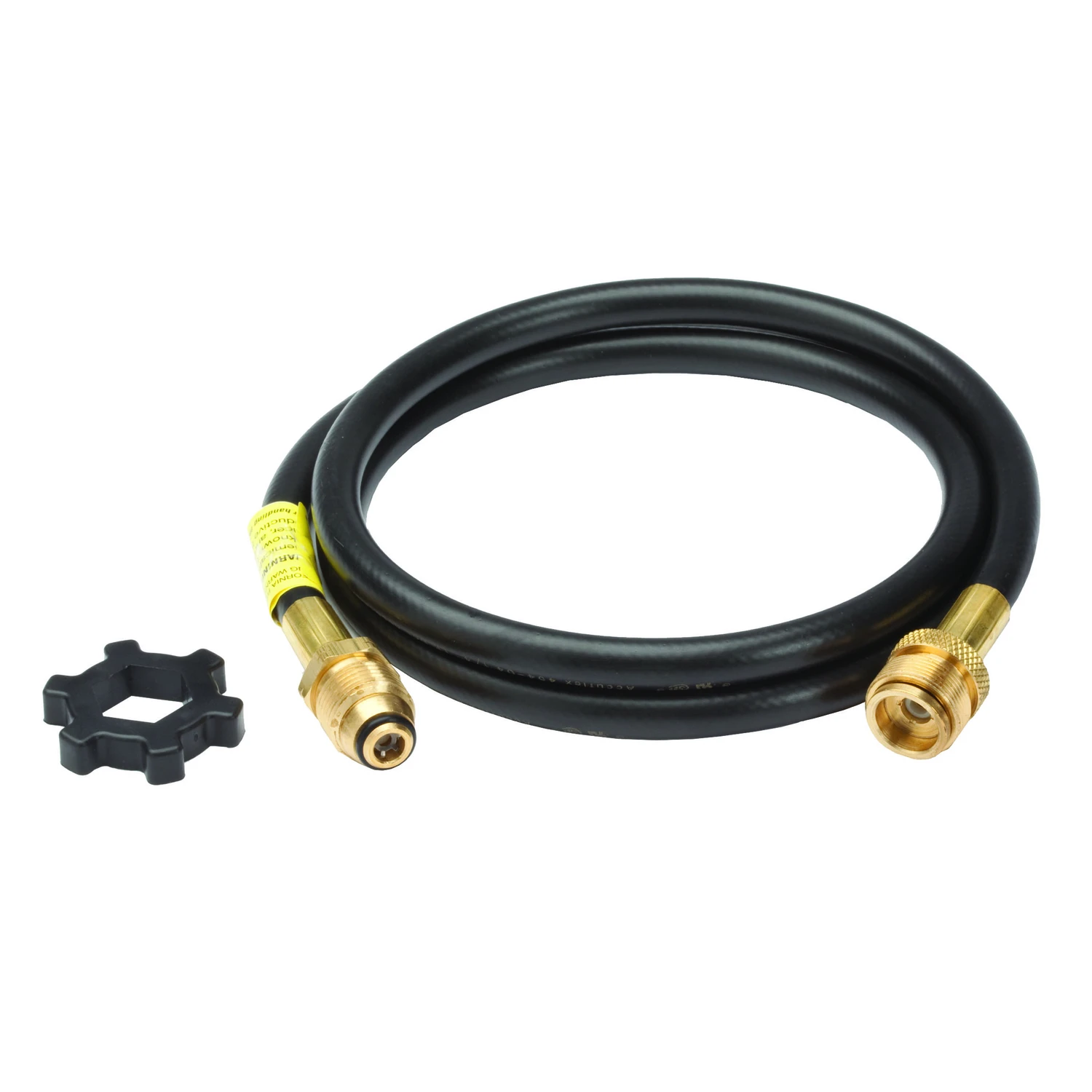 1 In. Dia X 10 Ft L Brass/plastic Hose Assembly For Propane Tanks