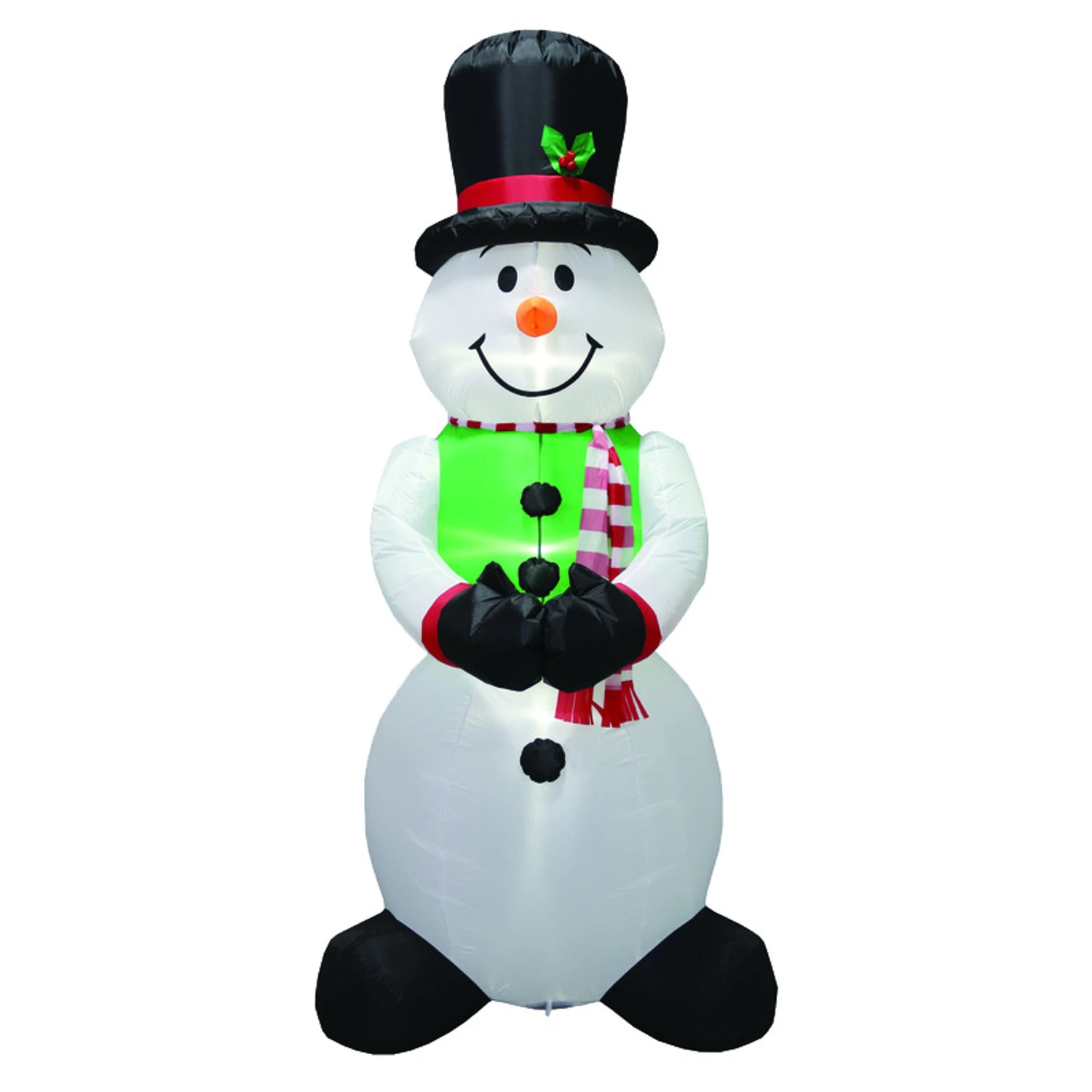 8 Ft. Inflatable Snowman With Plug-in Power And Ul Certification