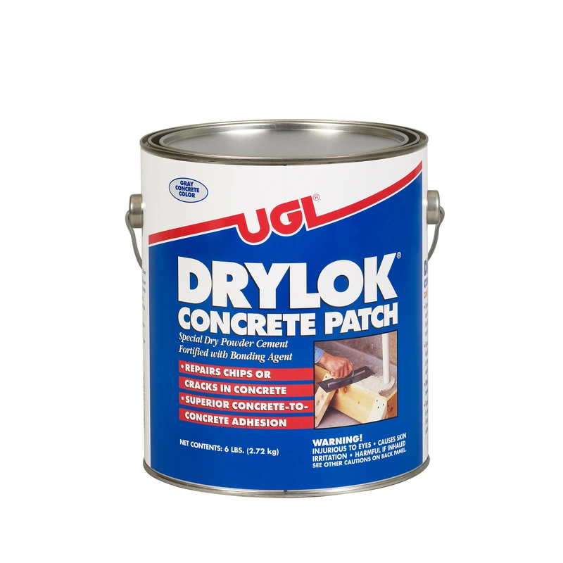 6 Lb. Gray Drylok Latex Concrete Patch For Repairing Cracks And Holes
