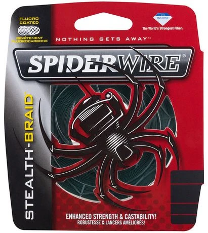 Stealth Braid Fishing Line - 30lb Moss Green - 125yd